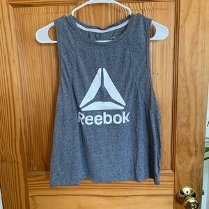 Reebok Charcoal Sleeveless Top